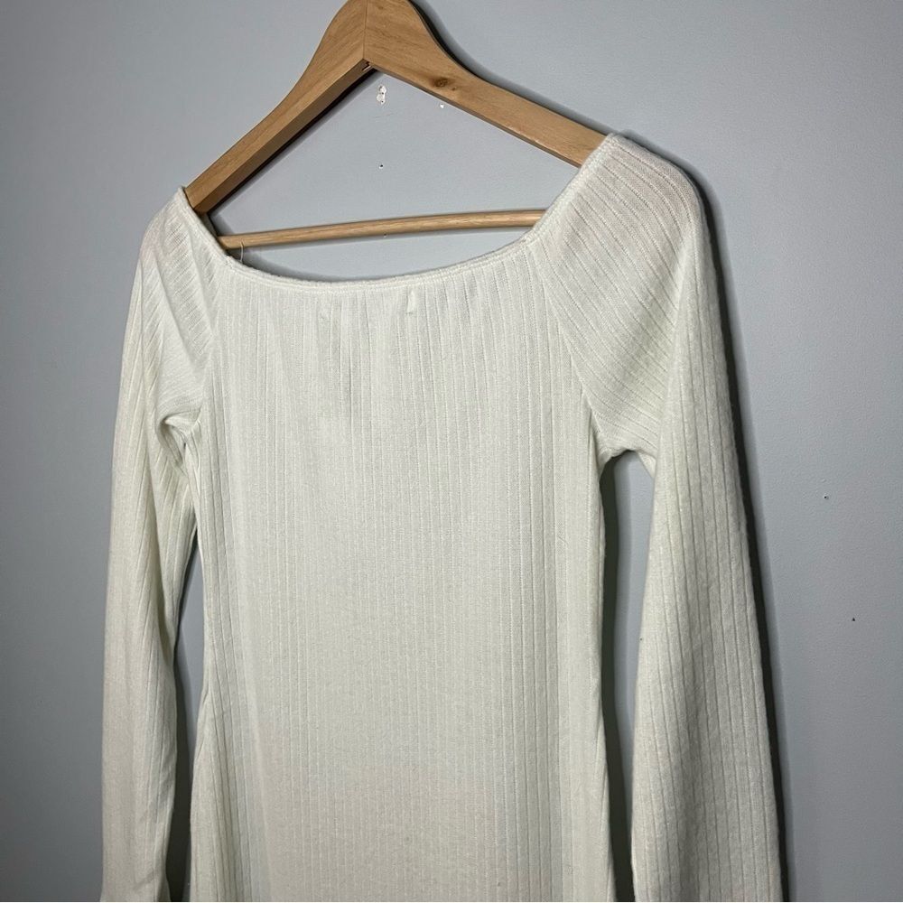 Urban Outfitters Silence + Noise Cookie Cozy Off The Shoulder Midi Dress L NWT - Picture 16 of 16